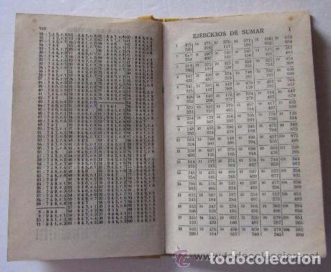 Libros antiguos: EJERCICIOS DE CALCULO - G.M. BRU&Ntilde;O - Foto 3