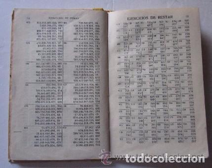 Libros antiguos: EJERCICIOS DE CALCULO - G.M. BRU&Ntilde;O - Foto 4