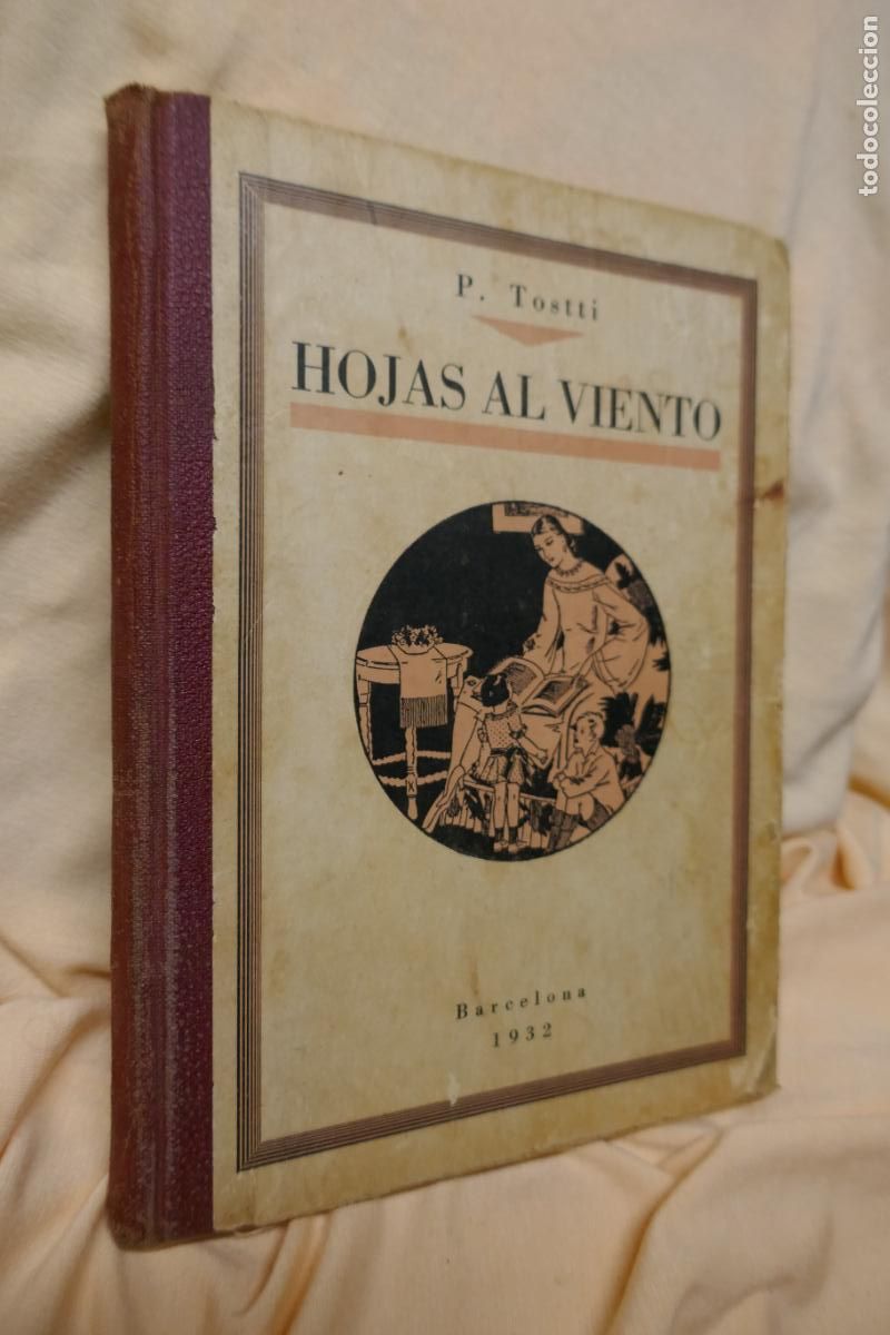 Libros antiguos: Hojas al viento / P. Tostti - Foto 2