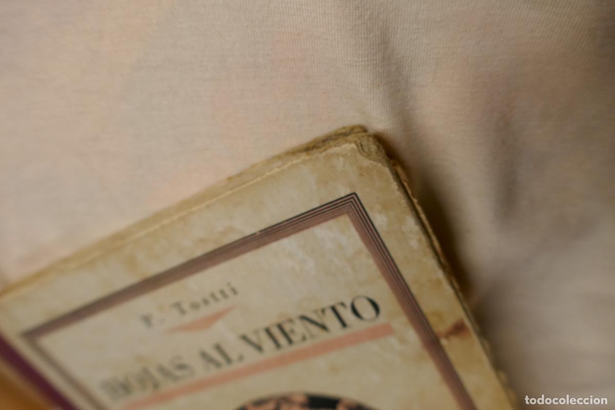 Libros antiguos: Hojas al viento / P. Tostti - Foto 3