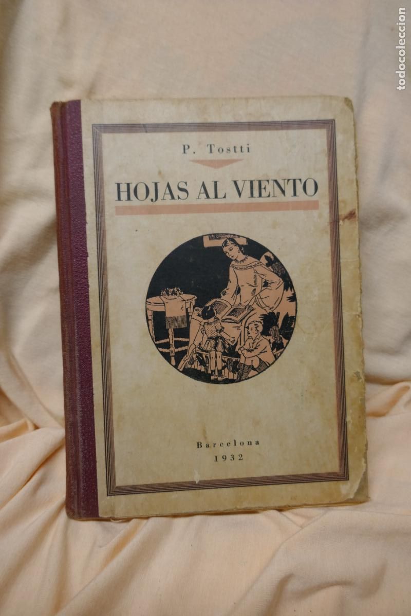 Libros antiguos: Hojas al viento / P. Tostti - Foto 1