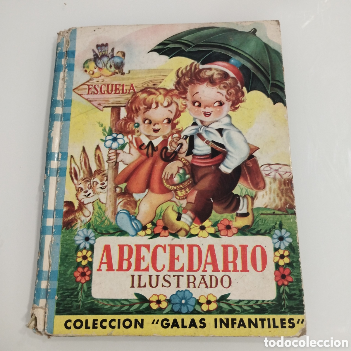 Libros antiguos: Abecedario ilustrado. - Foto 1