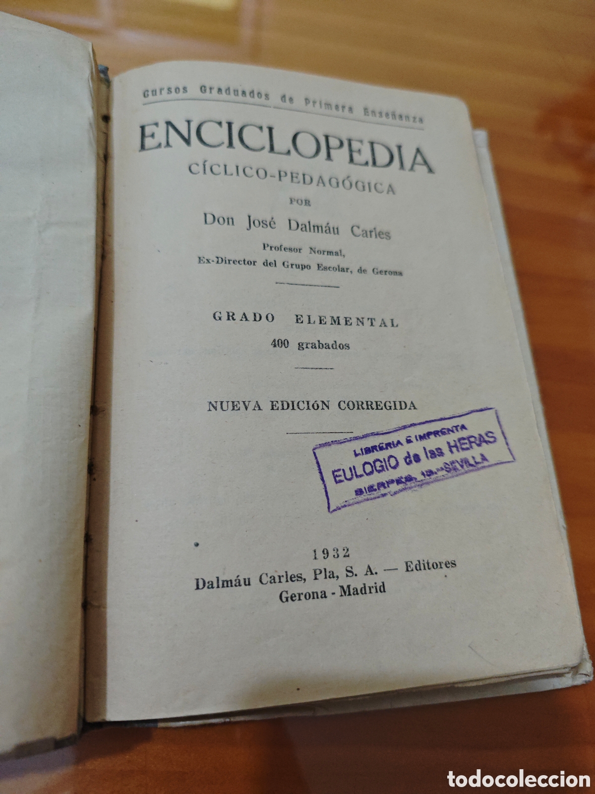 Libros antiguos: Enciclopedia Grado Elemental. - Foto 2