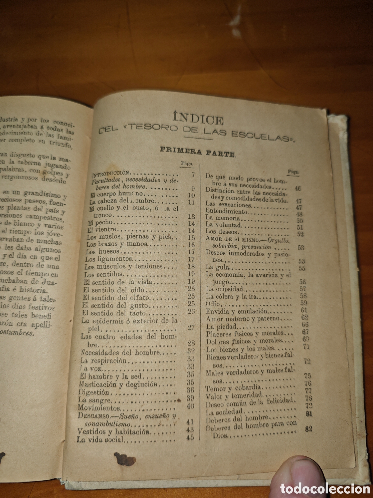 Libros antiguos: Tesoro de las Escuelas. - Foto 9