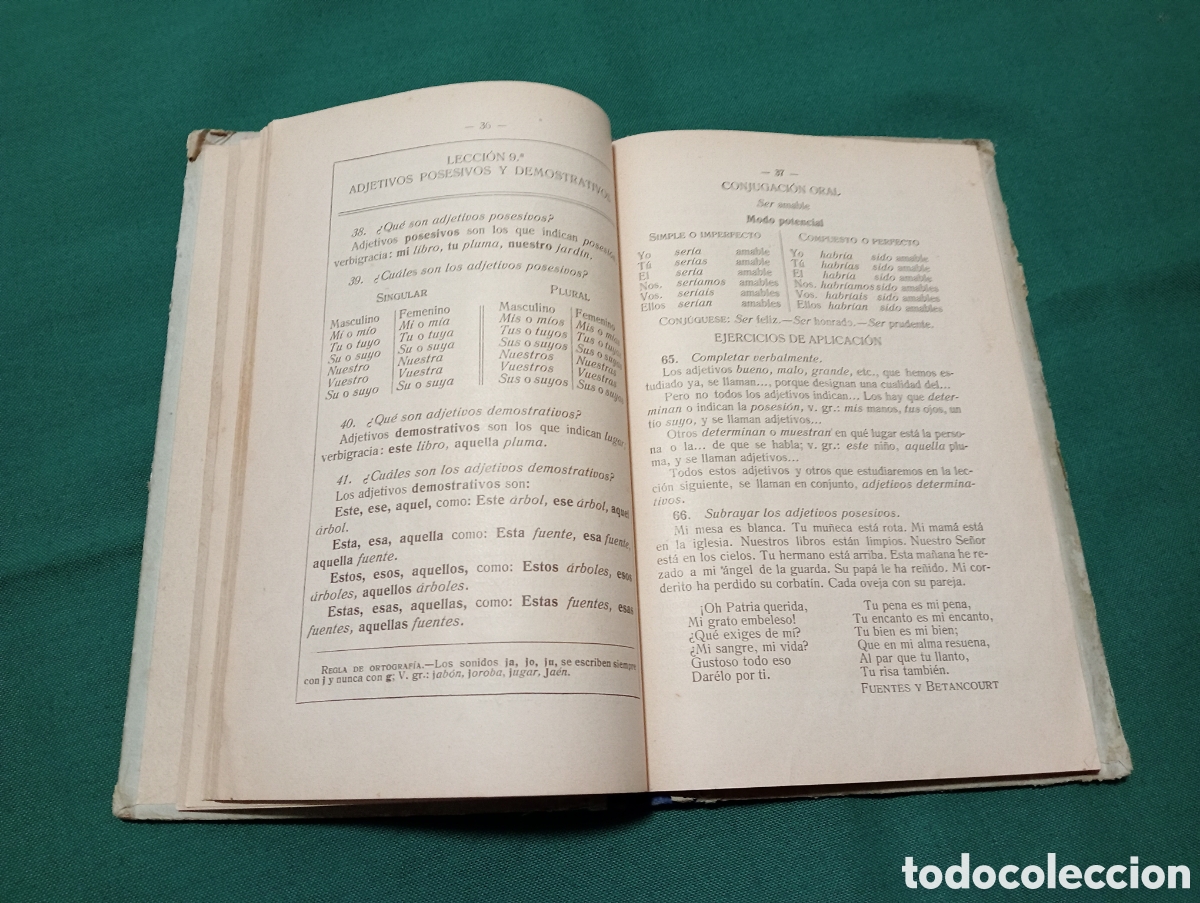 Libros antiguos: Libro Gram&aacute;tica Espa&ntilde;ola - Foto 3