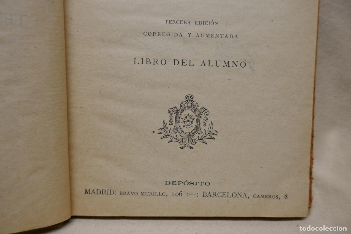 Libros antiguos: G. M. Bru&ntilde;o. CURSO ELEMENTAL DE Teneduria de libros - Foto 8
