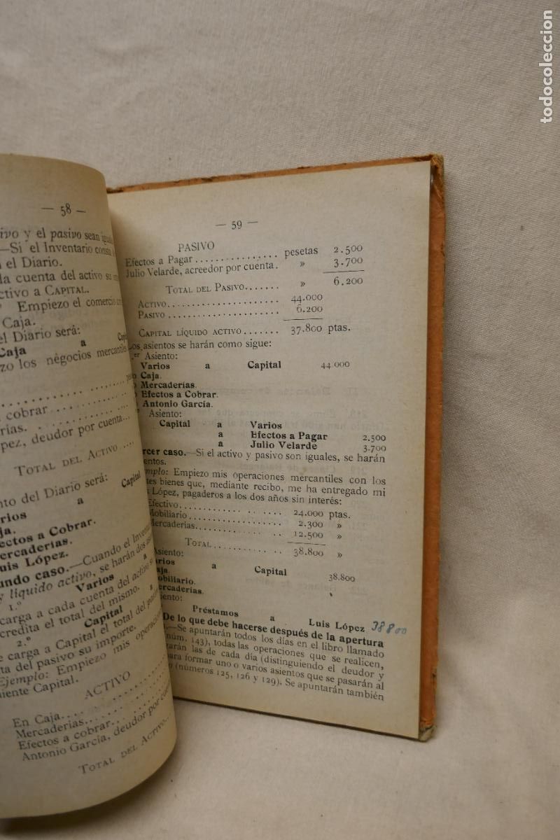Libros antiguos: G. M. Bru&ntilde;o. CURSO ELEMENTAL DE Teneduria de libros - Foto 13
