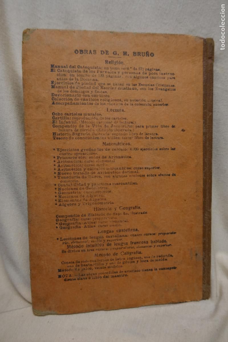 Libros antiguos: G. M. Bru&ntilde;o. CURSO ELEMENTAL DE Teneduria de libros - Foto 22