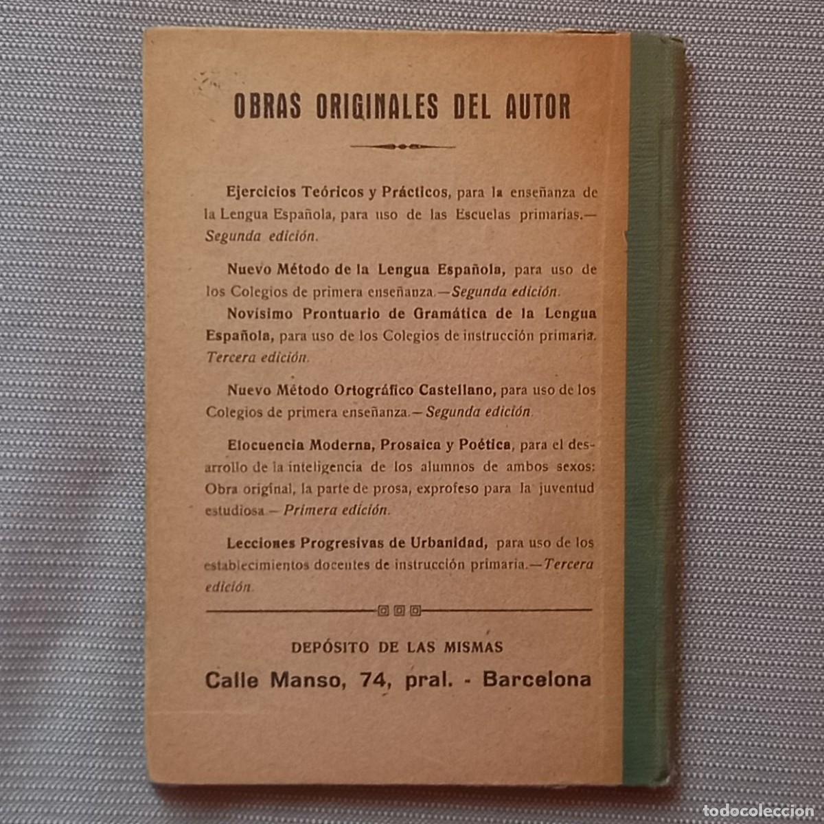 Libros antiguos: LECCIONES PROGRESIVAS DE URBANIDAD - PABLO ESPEL - Foto 2
