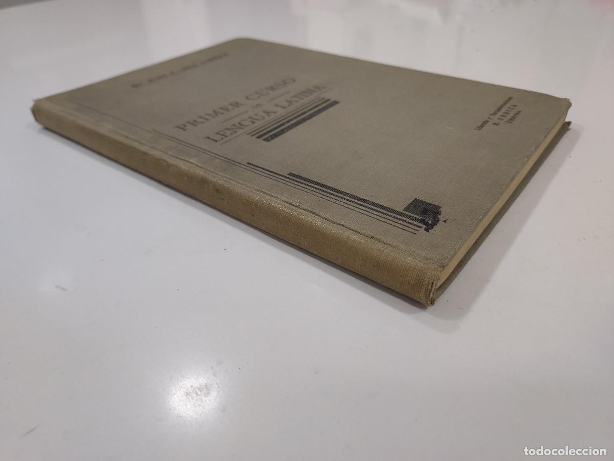 Antiquarische B&uuml;cher: PRIMER CURSO DE LENGUA LATINA. Dr. Juan F. Yela Utrilla. L&eacute;rida, 1927 (Ruguilla, Guadalajara)