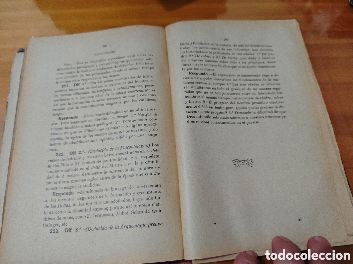 Libros antiguos: Compendio de Filosof&iacute;a Escol&aacute;stica. - Foto 7
