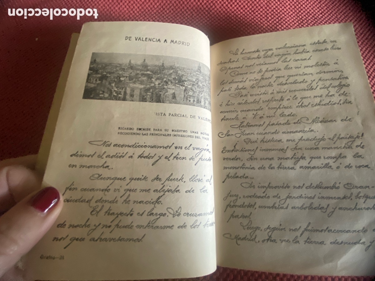 Libros antiguos: Manuscrito de texto de jose Frances - Foto 5