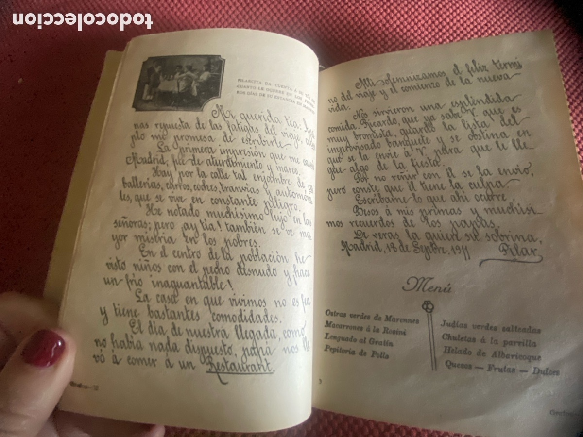 Libros antiguos: Manuscrito de texto de jose Frances - Foto 6