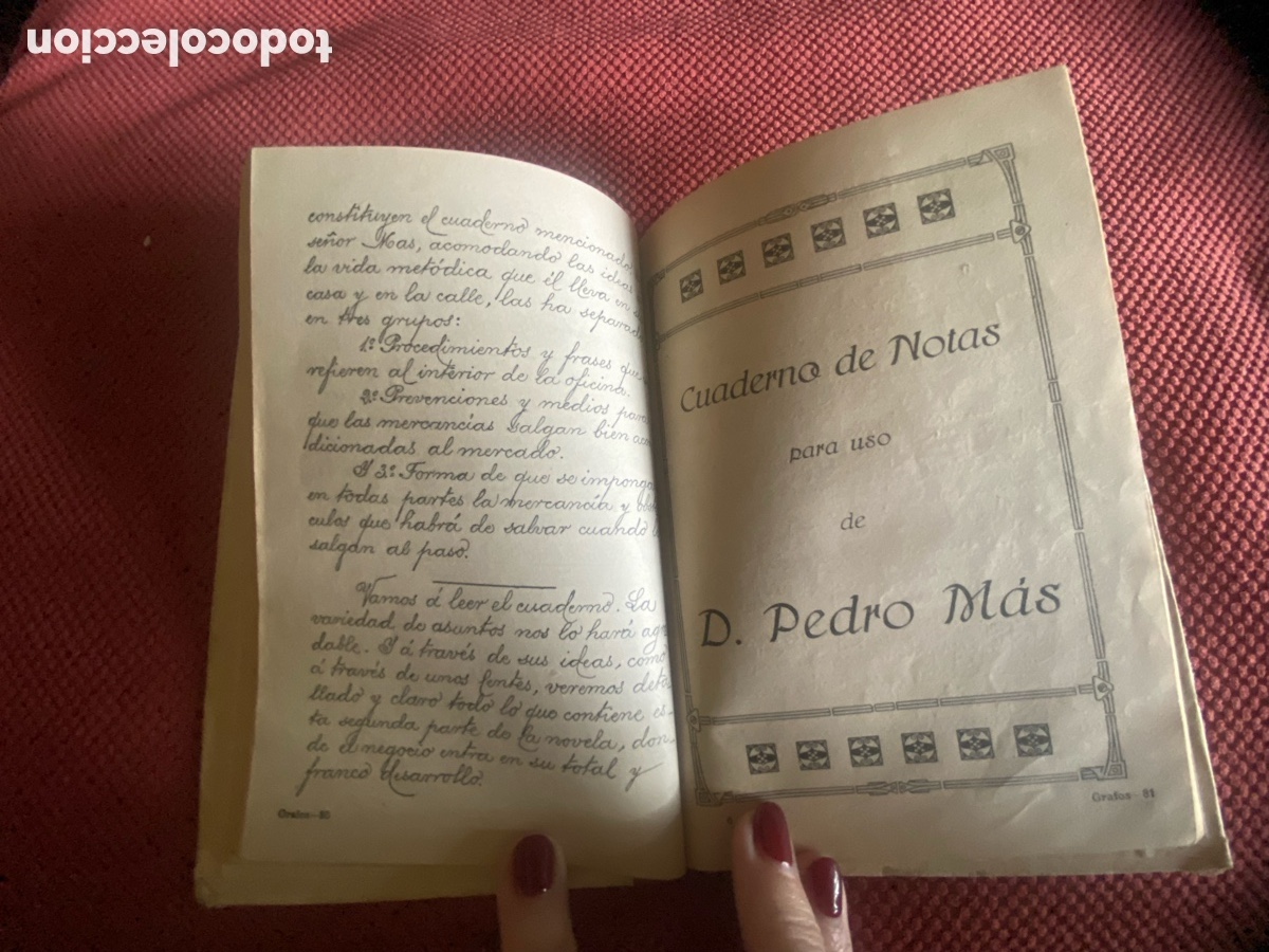 Libros antiguos: Manuscrito de texto de jose Frances - Foto 9