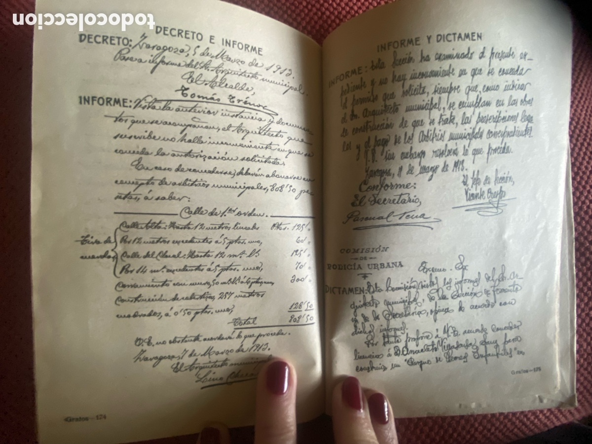 Libros antiguos: Manuscrito de texto de jose Frances - Foto 20