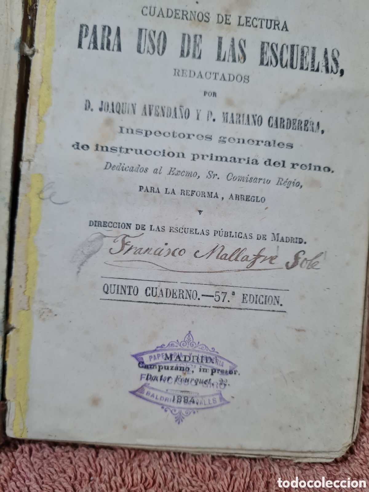 Libros antiguos: Antiguos libros escolares - Foto 2