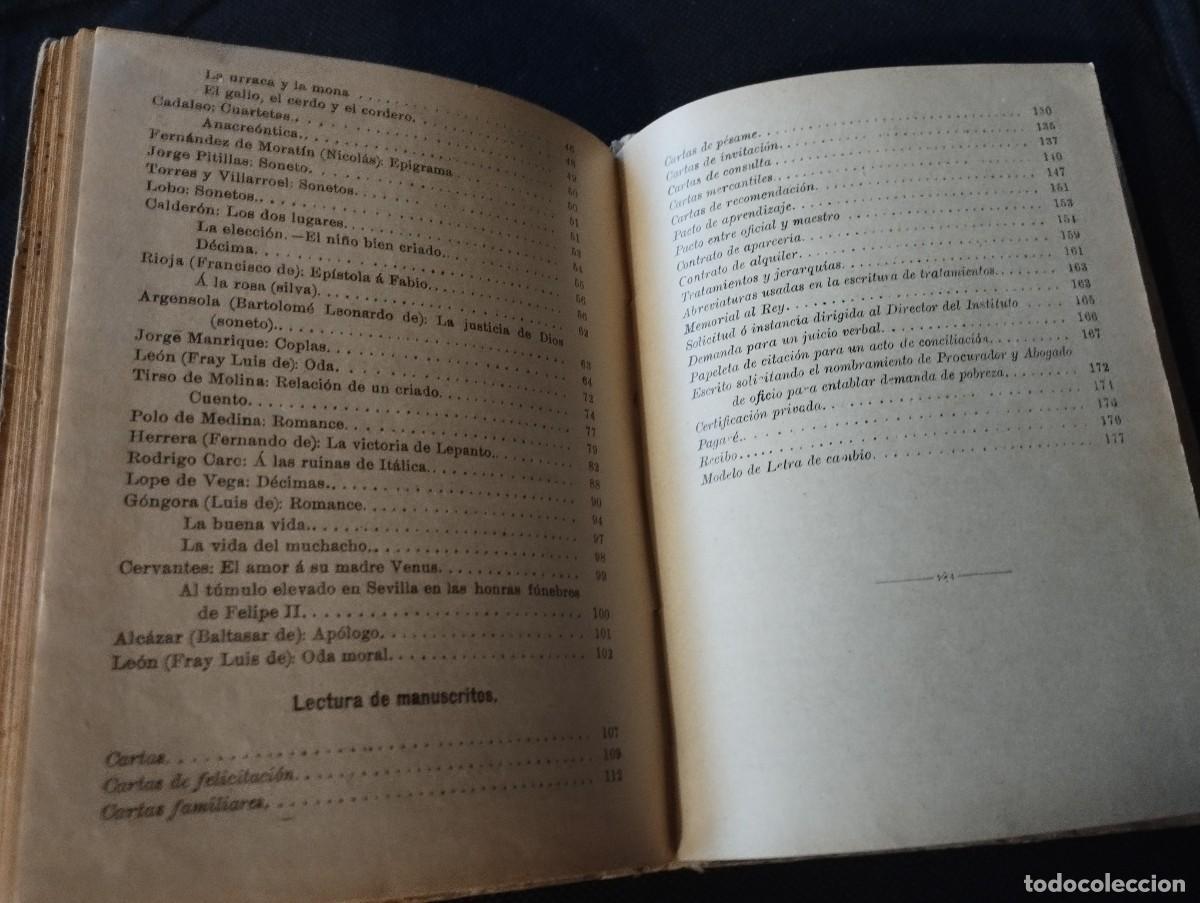 Libros antiguos: Libro antiguo de escuela de principios de 1800 - Foto 8