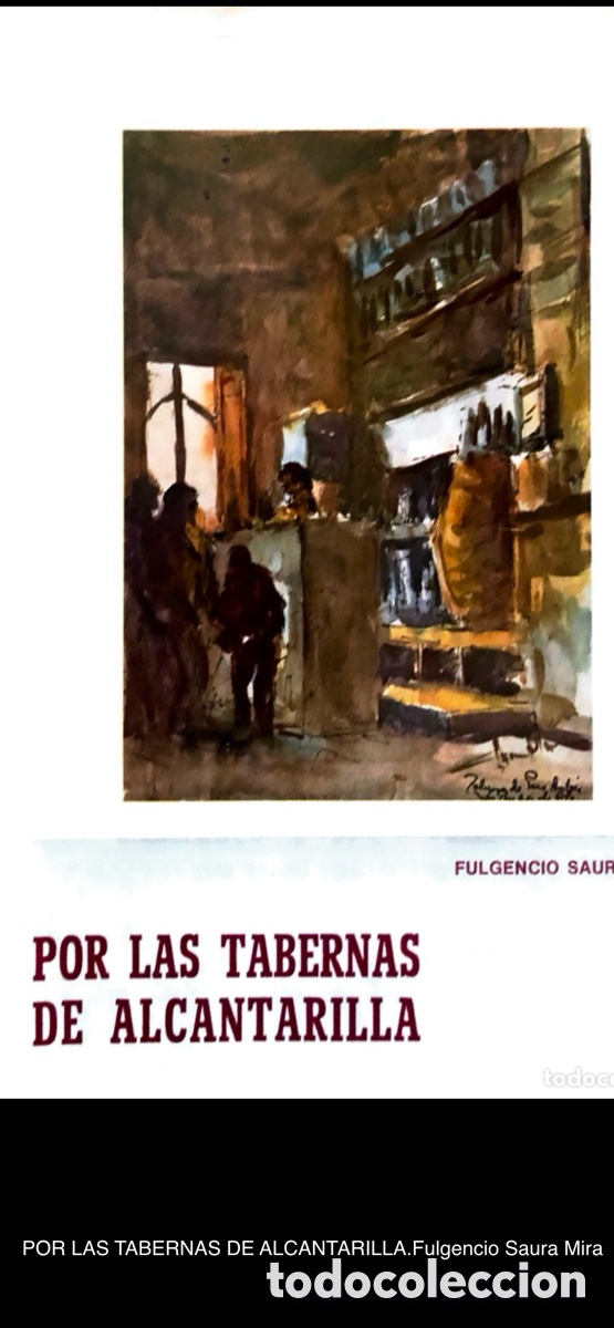 Libros antiguos: Por las tabernas de Alcantarilla - Foto 1