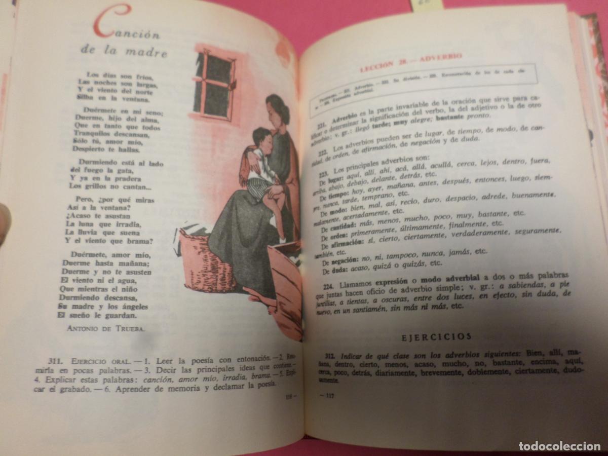 Libros antiguos: GRAMATICA SEGUNDO GRADO - LUIS VIVES - Vv.aa. - Foto 5