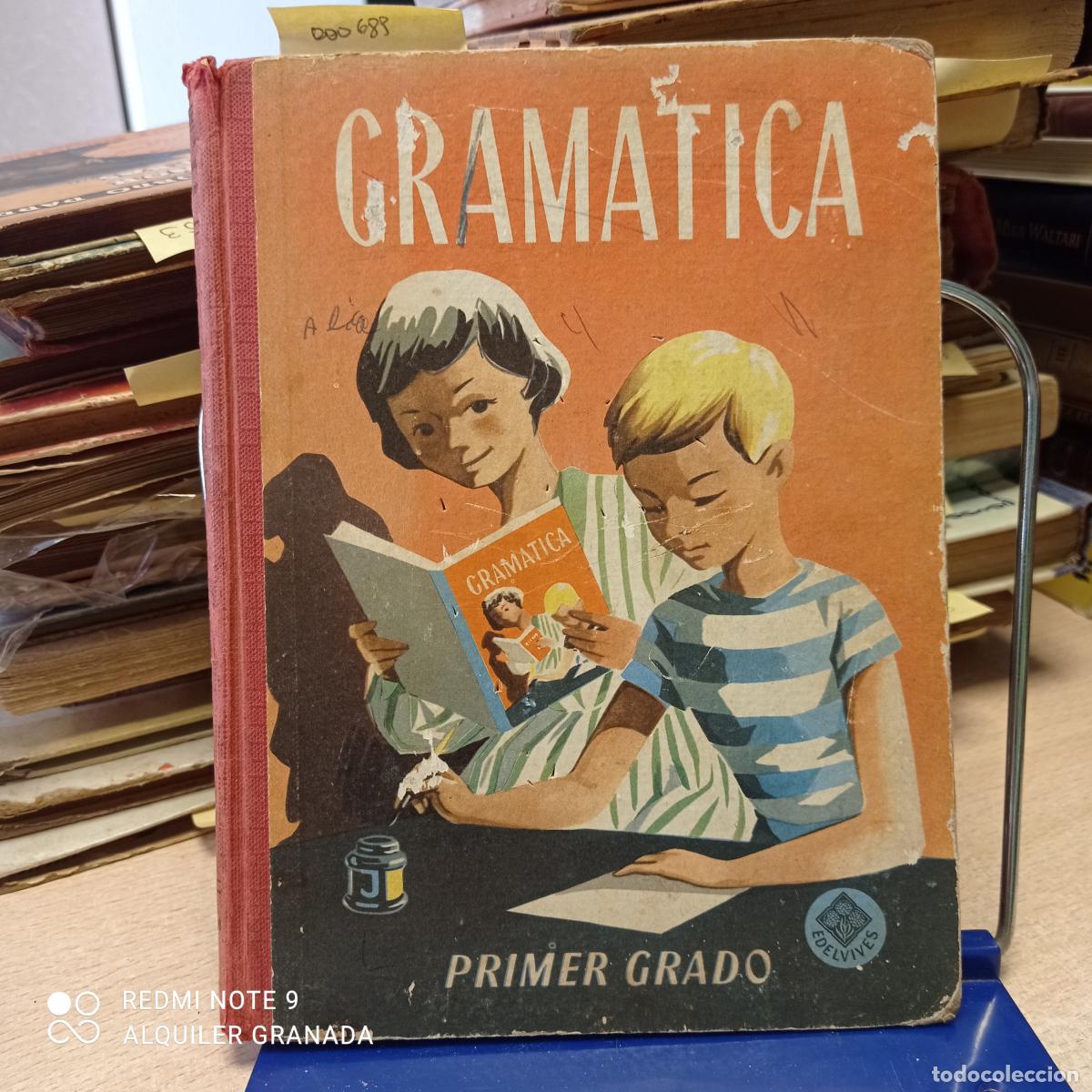 Libros antiguos: GRAMATICA PRIMER GRADO - Vv. Aa. - Foto 1