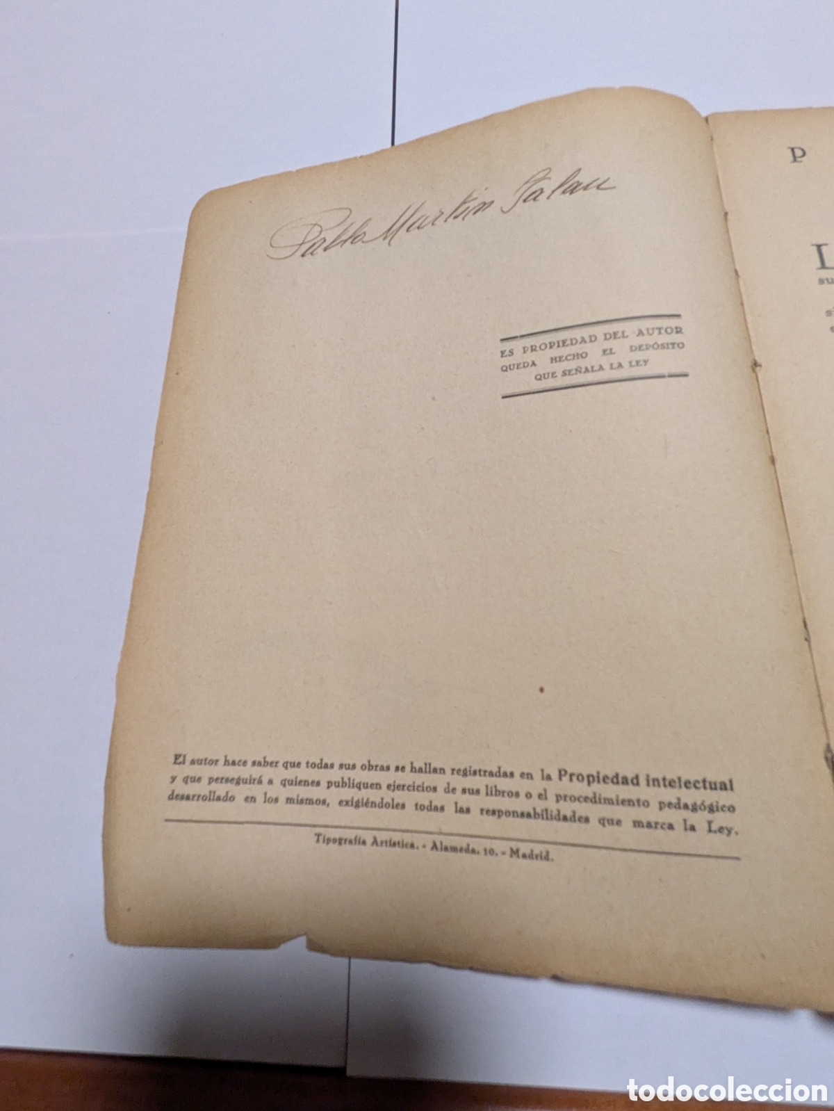Libros antiguos: An&aacute;lisis gramatical a&ntilde;o 1932 - Foto 3