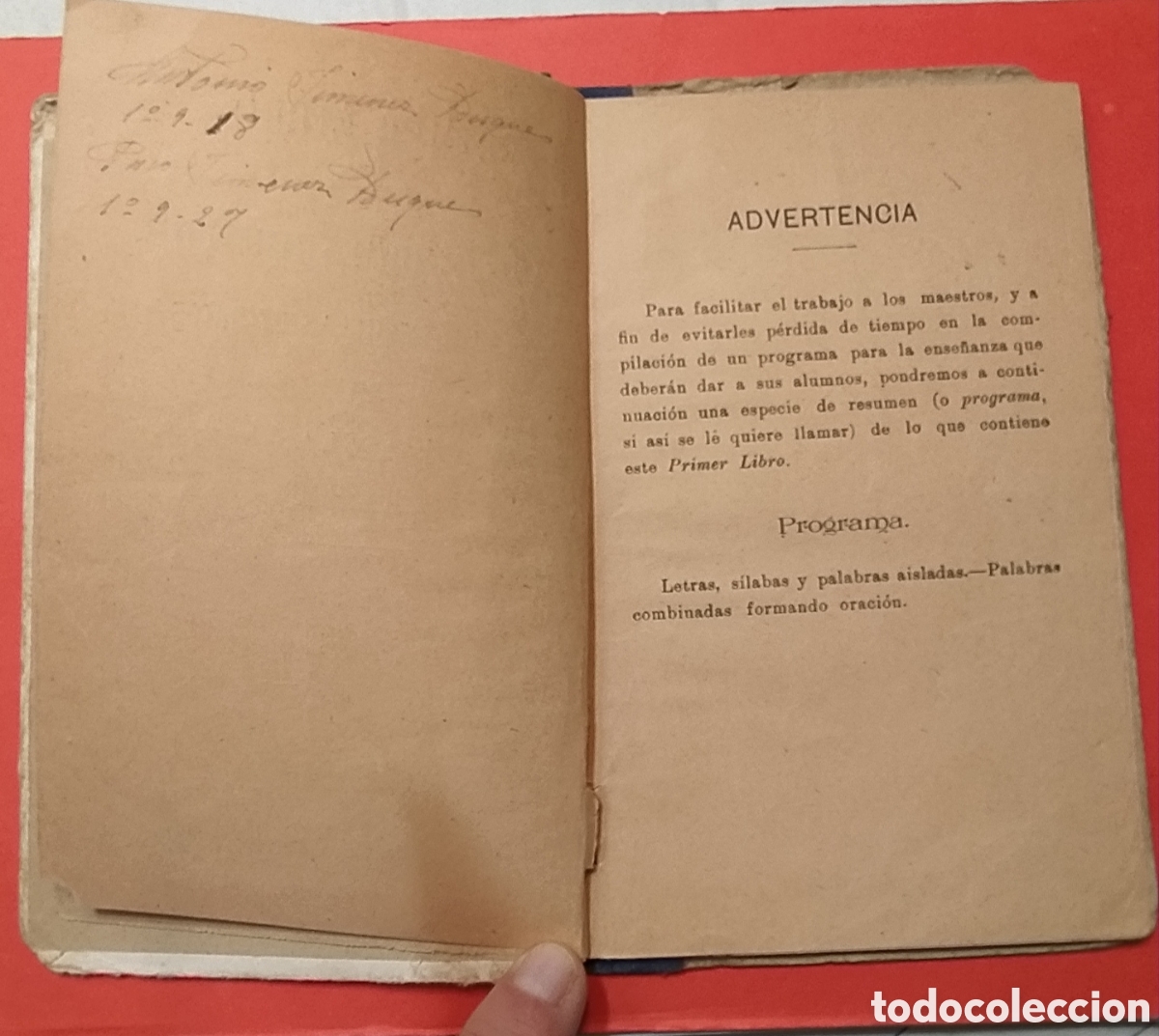 Libros antiguos: LIBRO DE LECTURA 1927 - Foto 3