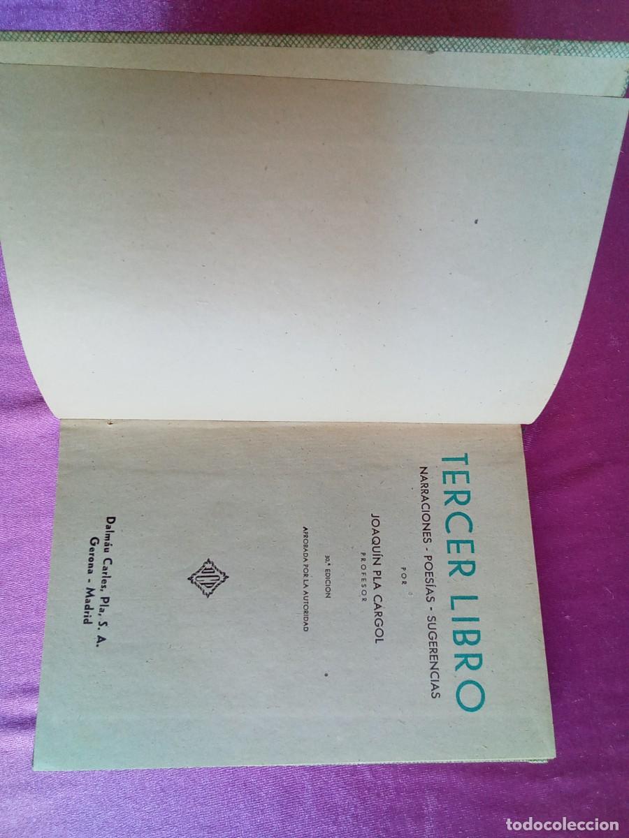 Libros antiguos: TERCER LIBRO JOAQUIN PLA CARGOL.DALMAU .E/1/1/5 - Foto 3
