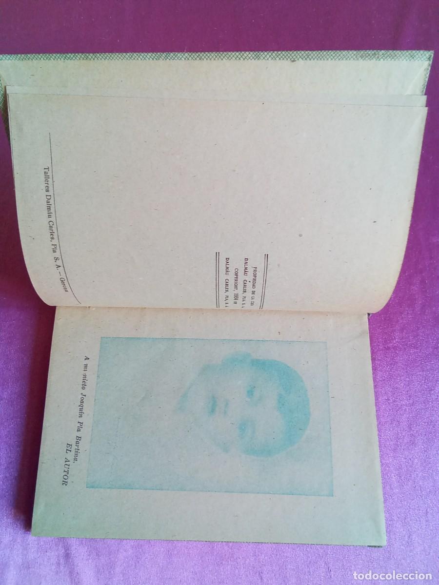 Libros antiguos: TERCER LIBRO JOAQUIN PLA CARGOL.DALMAU .E/1/1/5 - Foto 4