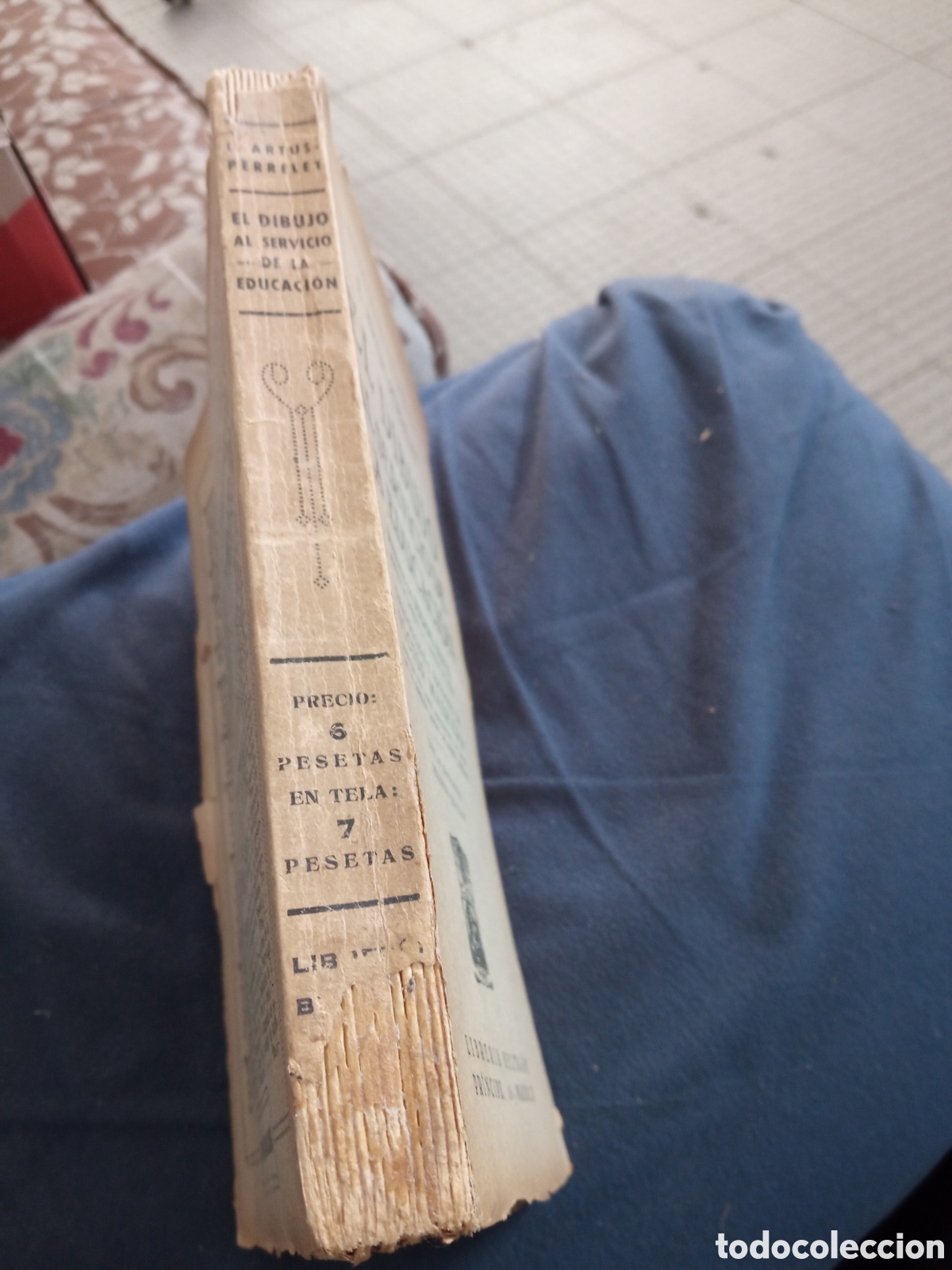 Libros antiguos: Libro,El Dibujo. Al Servicio de la Educaci&oacute;n de 1935 - Foto 6