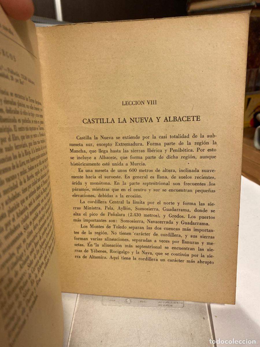 Libros antiguos: GEOGRAFIA SEGUNDO CURSO TEXTOS E.P. - Foto 3
