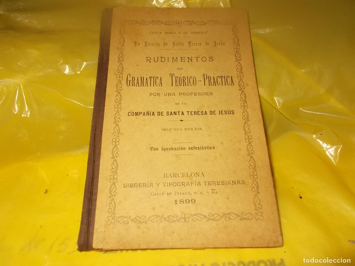 Libros antiguos: Gram&aacute;tica Te&oacute;rico-Pr&aacute;ctica - Foto 1