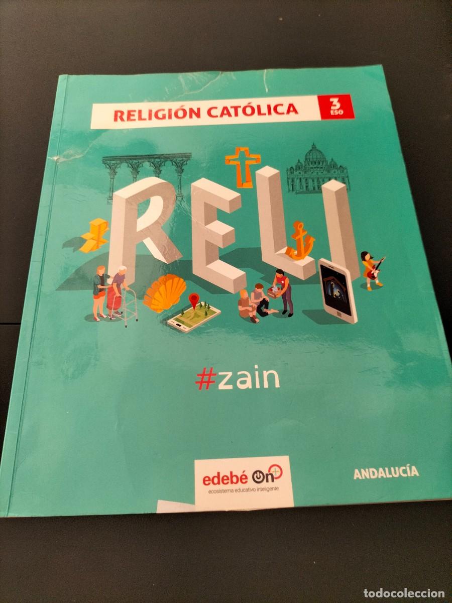 Libros antiguos: Libro texto Religi&oacute;n 3&deg; ESO - Edebe - Foto 1