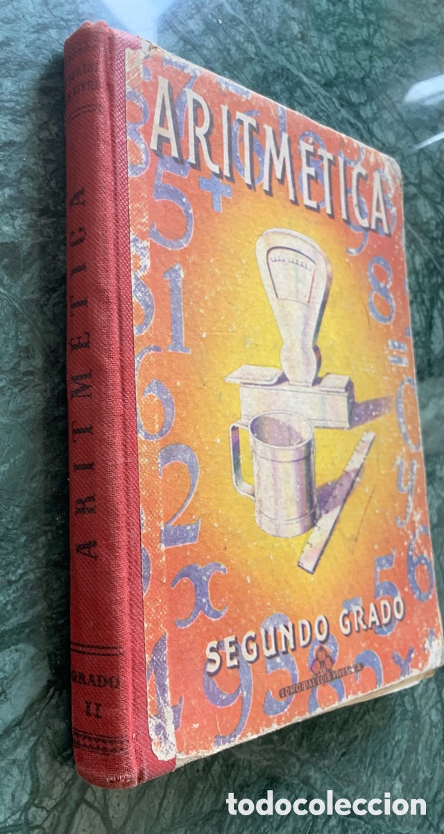 Libros antiguos: Libro de texto antiguo de aritm&eacute;tica - Foto 2