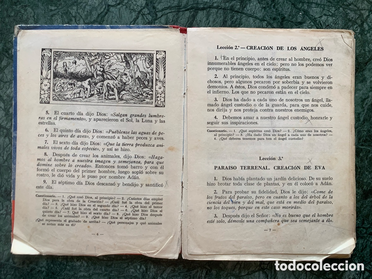 Libros antiguos: Libro de texto antiguo - Foto 3