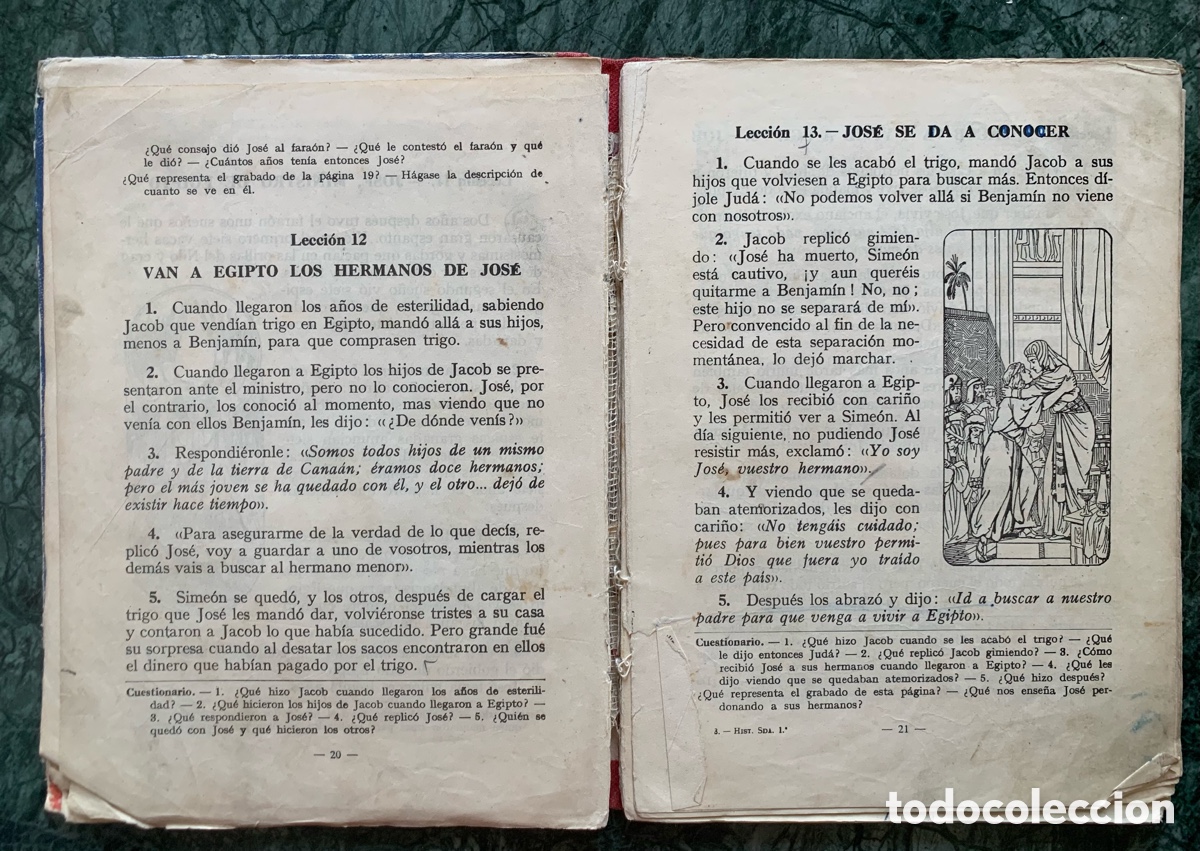 Libros antiguos: Libro de texto antiguo - Foto 4