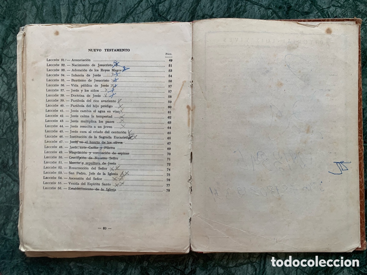 Libros antiguos: Libro de texto antiguo - Foto 6