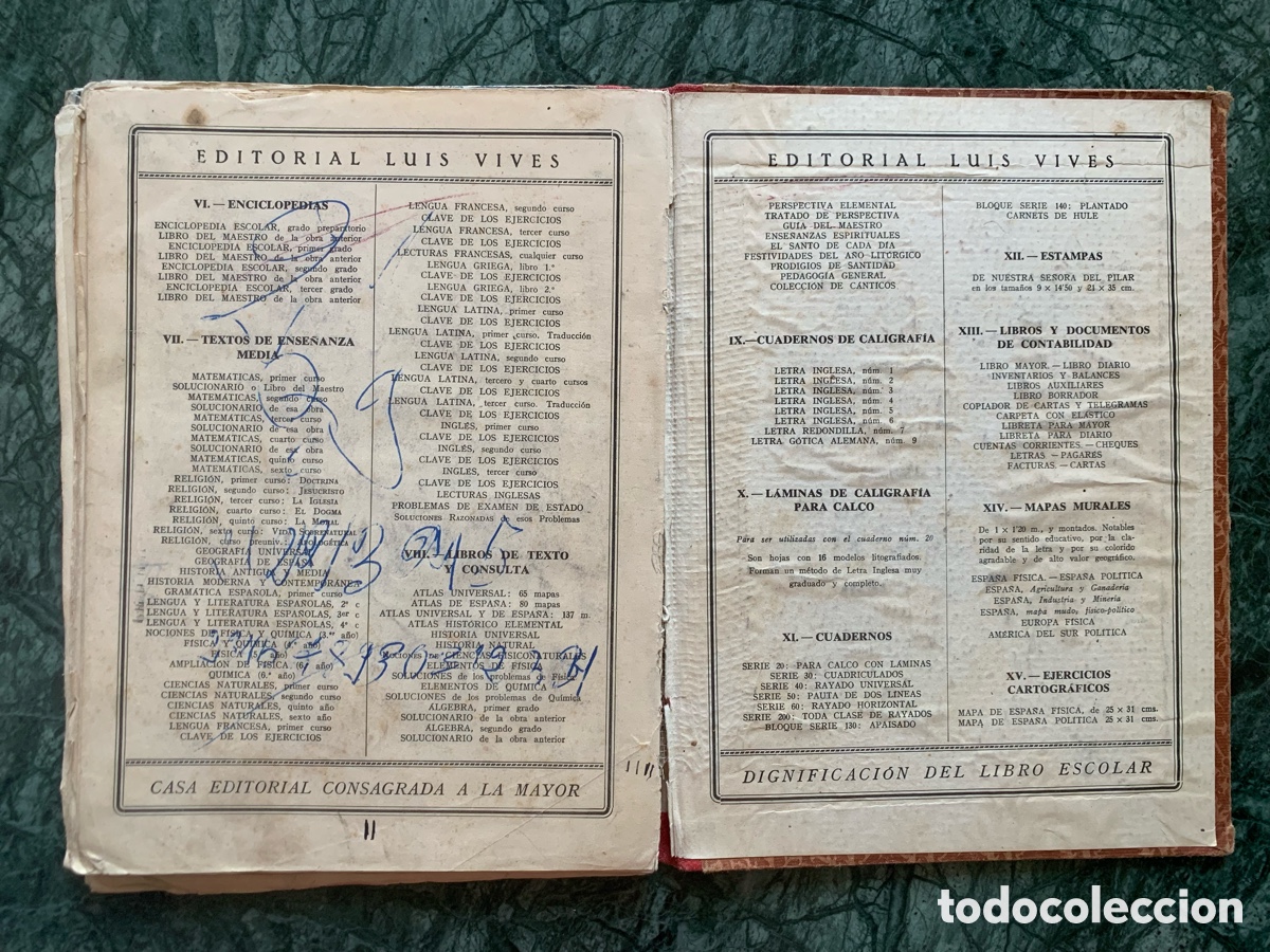 Libros antiguos: Libro de texto antiguo - Foto 7