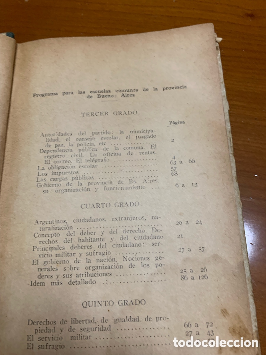 Libros antiguos: EL CIUDADANO ARGENTINO - Foto 6