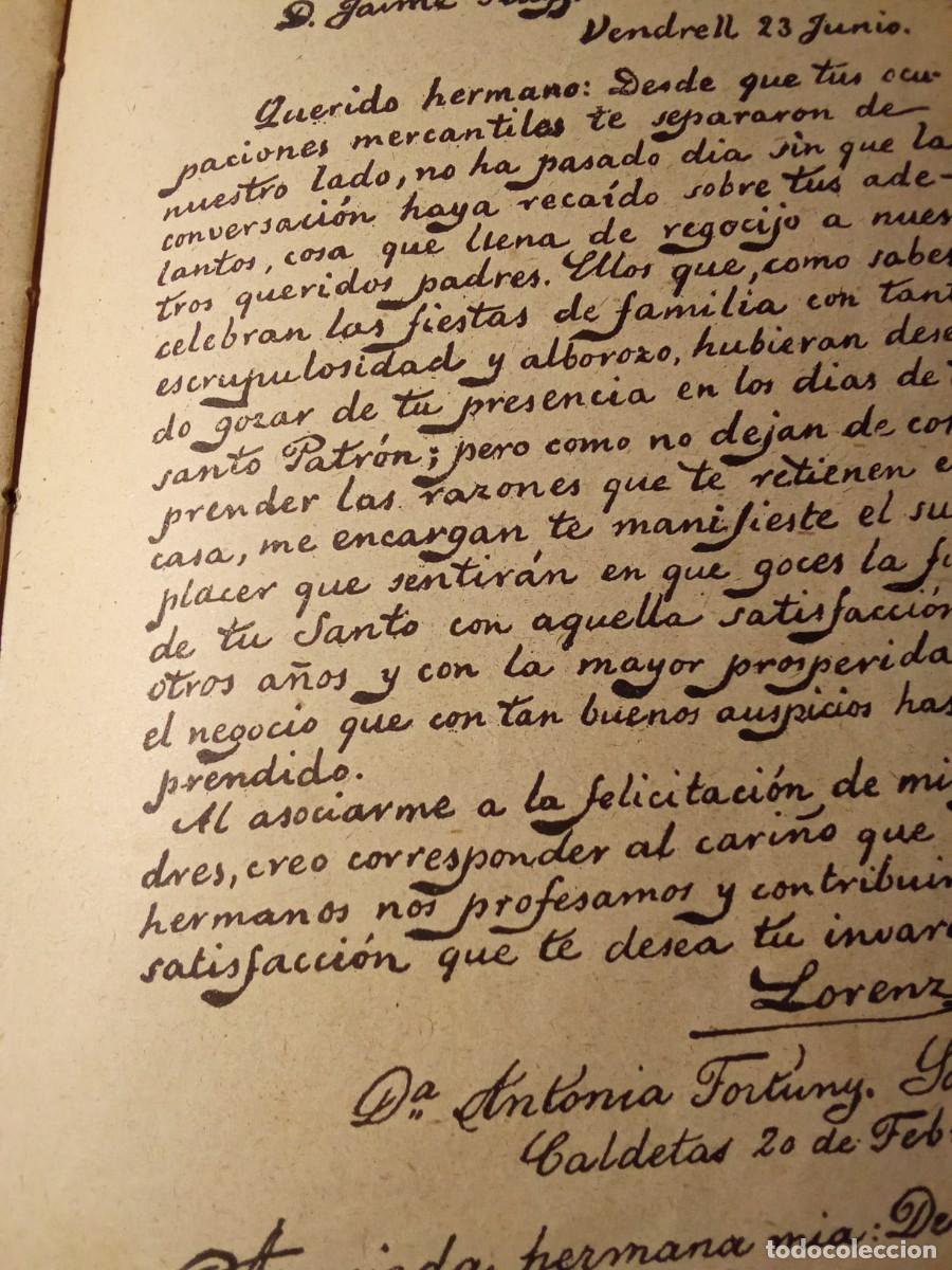Libros antiguos: Manuscrito met&oacute;dico.A.Bori. - Foto 2
