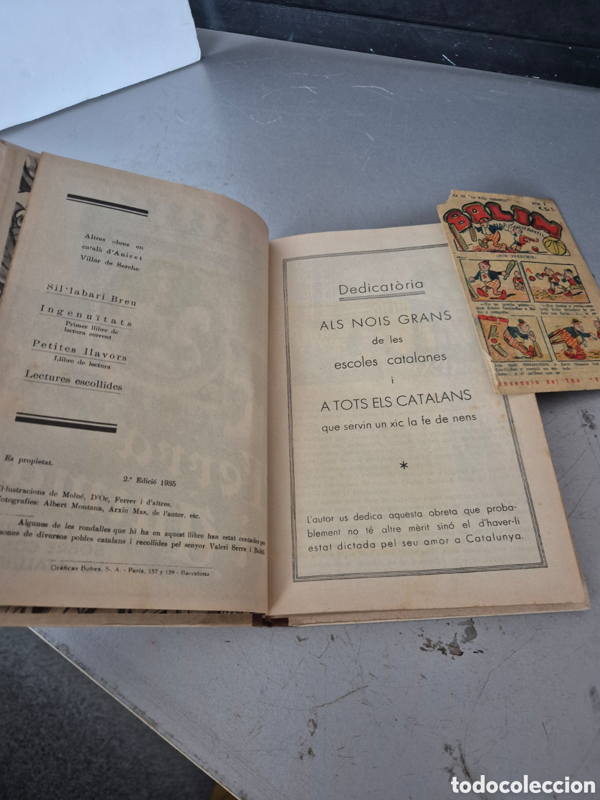 Libros antiguos: Libro Terra i Anima, 1935 - Foto 2