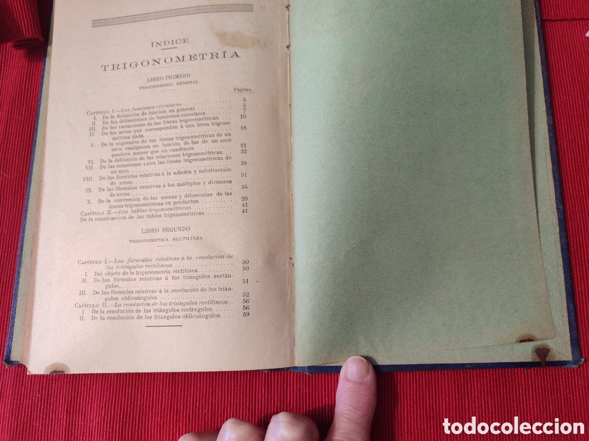 Libros antiguos: Curso de &Aacute;lgebra elemental. E S&aacute;nchez Ramos y T Sabr&aacute;s Causap&eacute;. 1907 - Foto 7