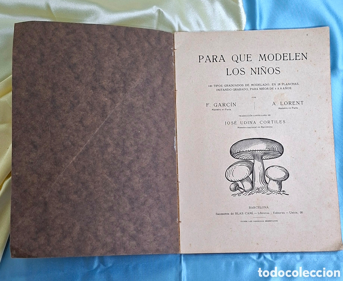 Libros antiguos: Libro Para que modelen los ni&ntilde;os. - Foto 2