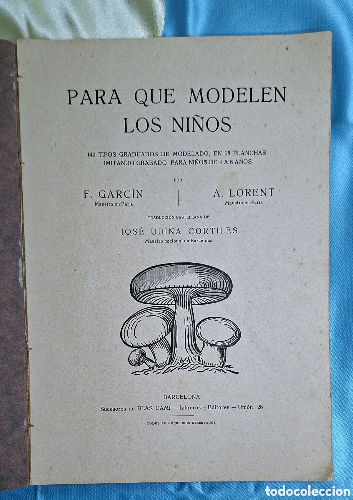 Libros antiguos: Libro Para que modelen los ni&ntilde;os. - Foto 3