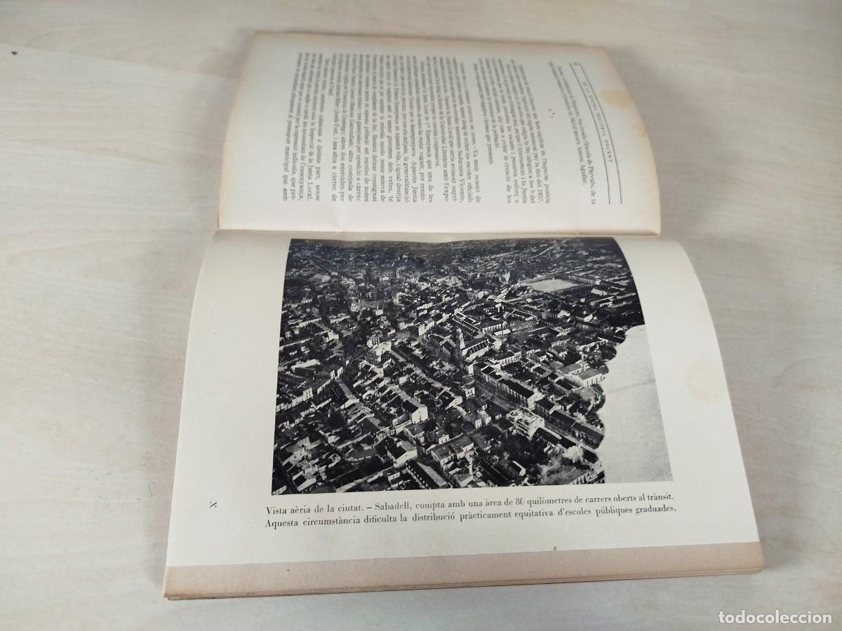 Libros antiguos: Libro El problema de lensenyan&ccedil;a a Sabadell - Foto 4