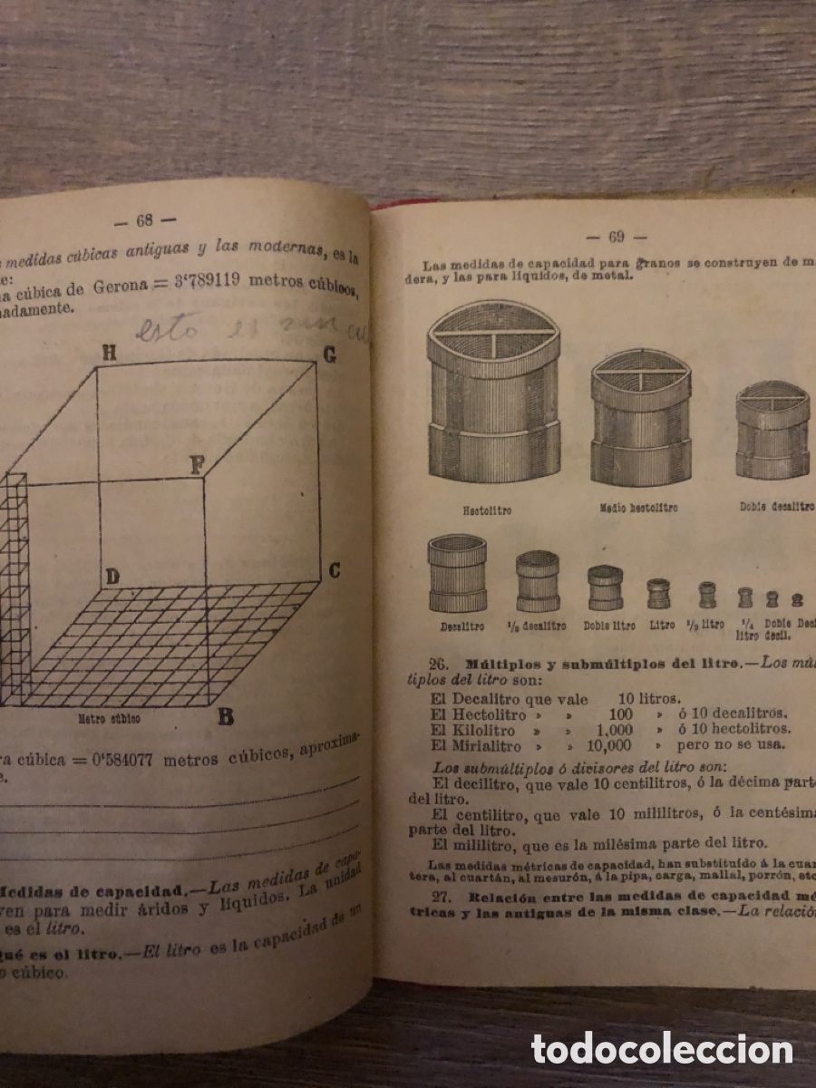 Libros antiguos: Libro resumen aritm&eacute;tica - Foto 4
