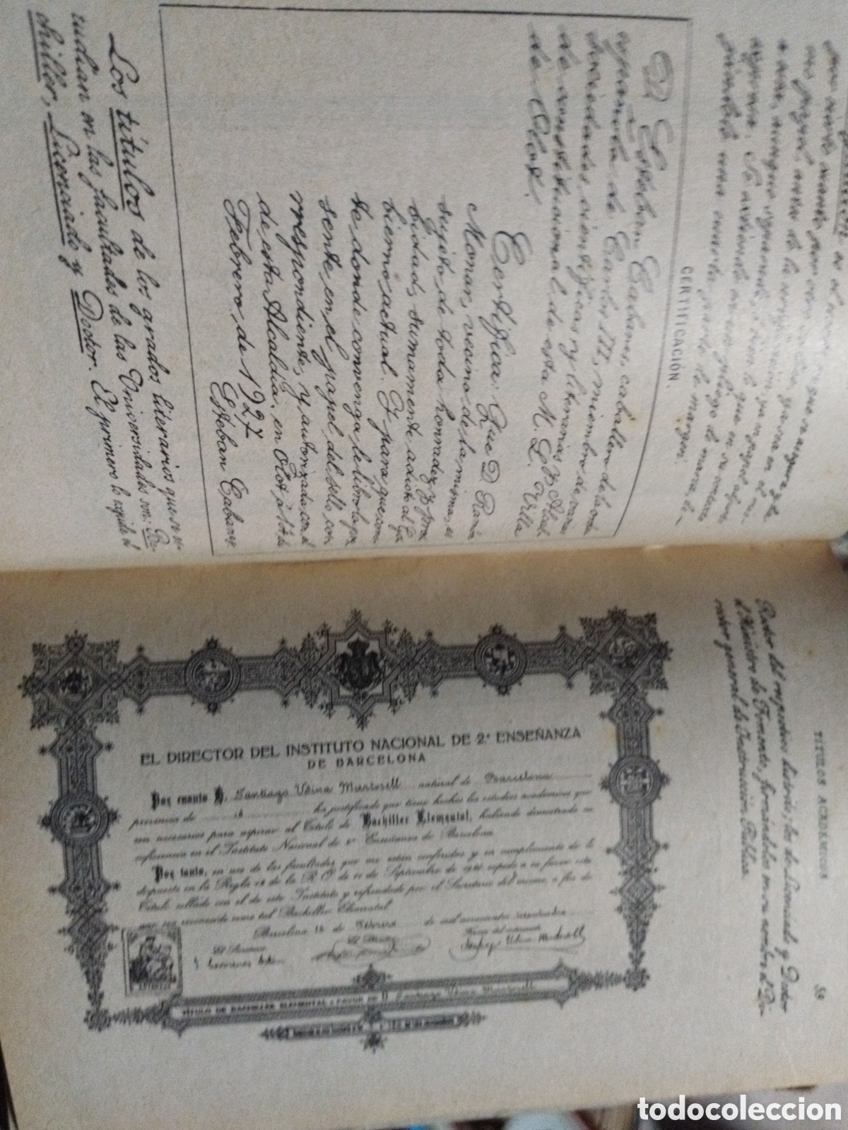 Libros antiguos: MISCEL&Aacute;NEA DE DOCUMENTOS. PALUZ&Iacute;E, Esteban. - Foto 4