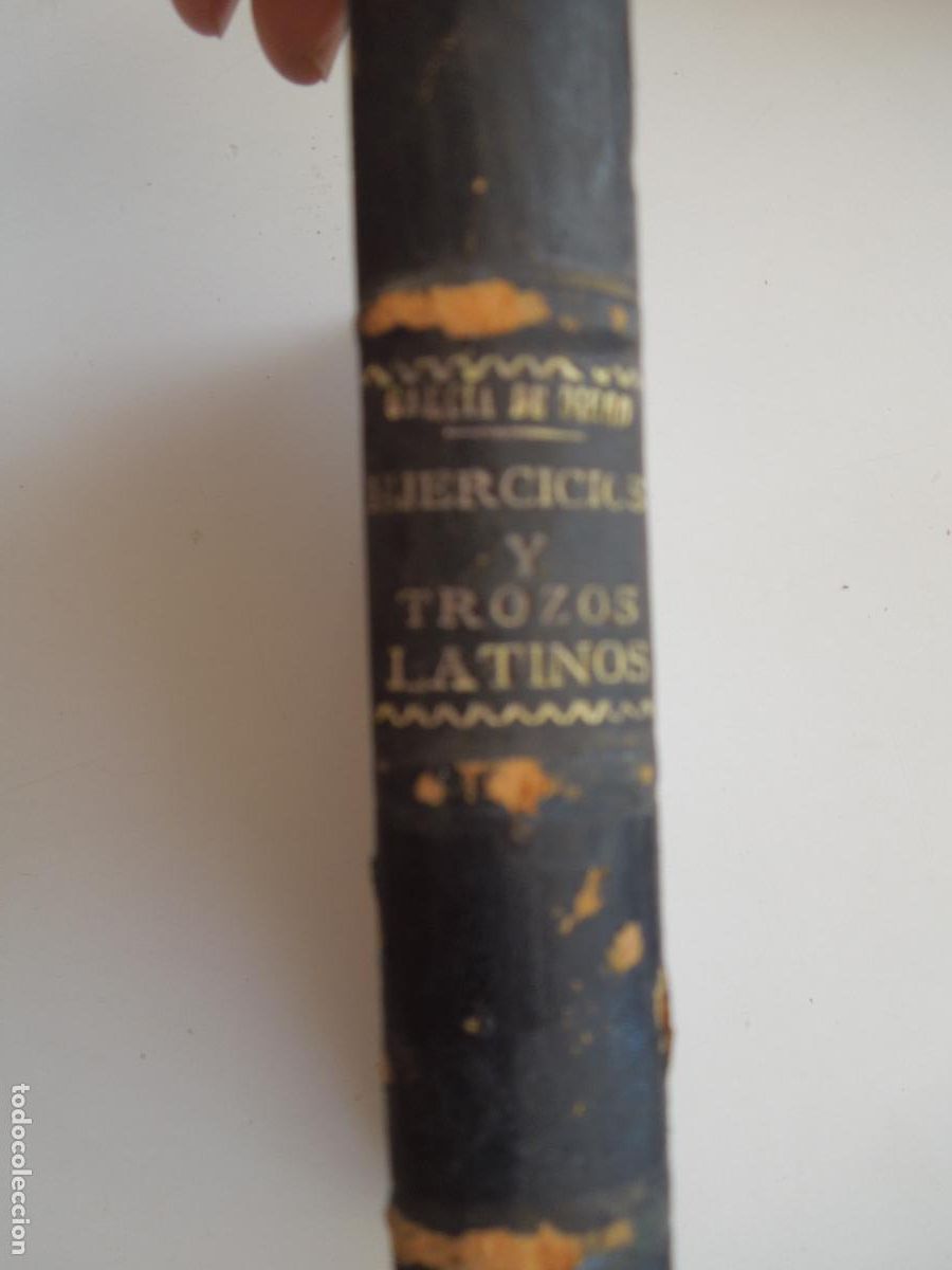 Libros antiguos: EJERCICIOS-TROZOS LATINOS-EDUARDO GARCIA DE DIEGO-SEGUNDO CURSO-EST. TIP. JOS&Eacute; ANTONIO JIM&Eacute;NEZ 1926.