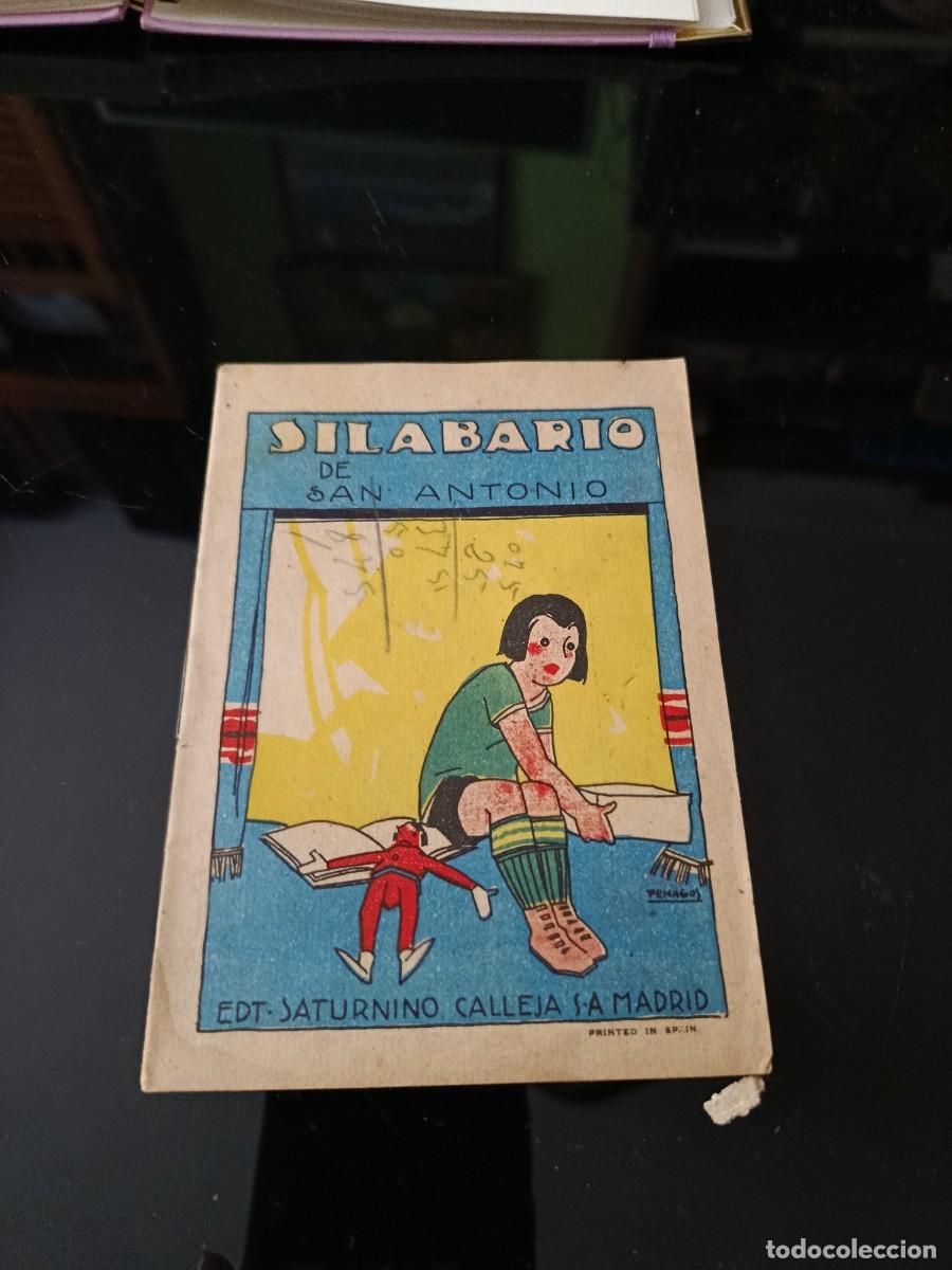 Libros antiguos: Silabario de San Antonio