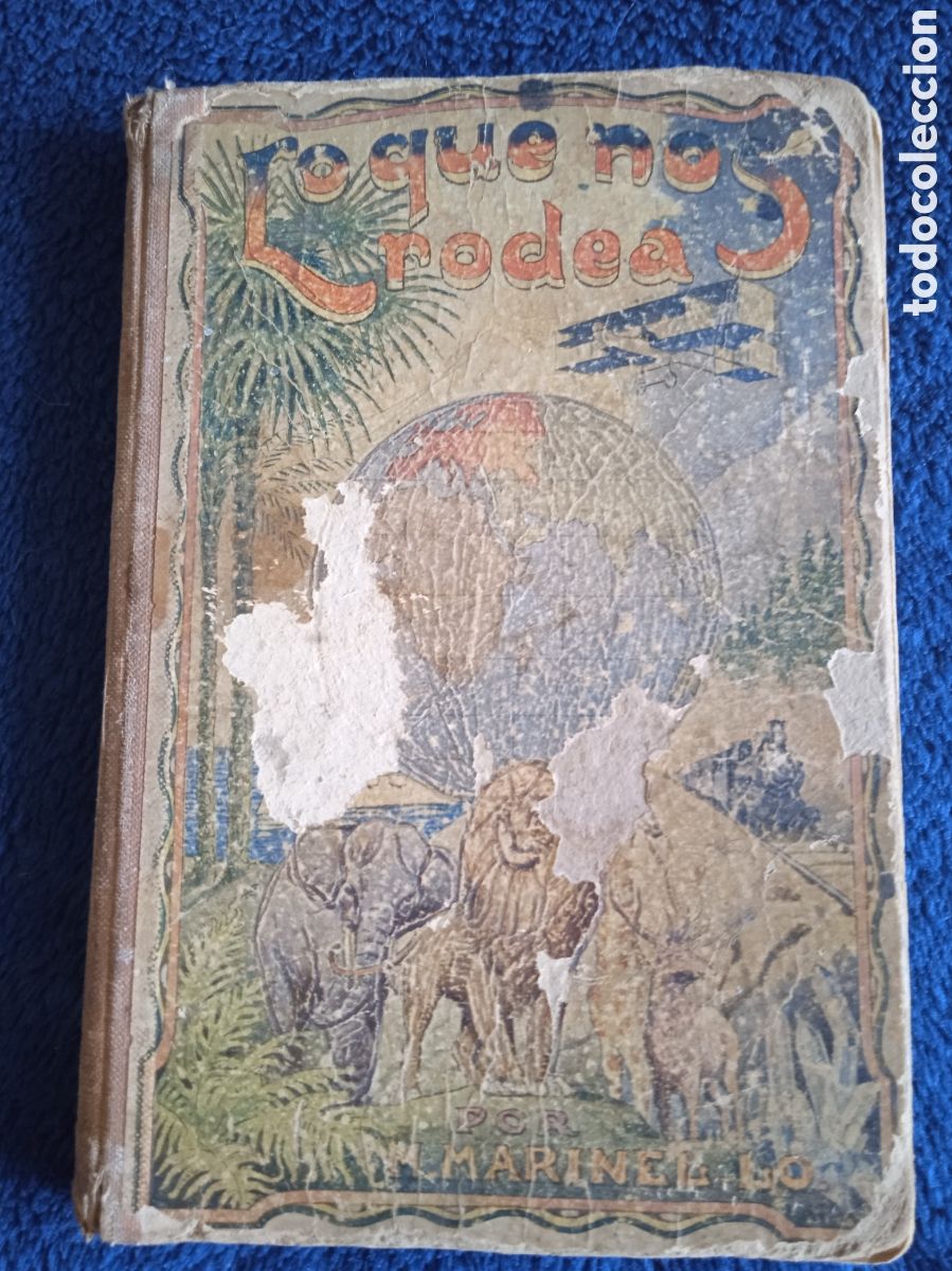 Antiquarische B&uuml;cher: LO QUE NOS RODEA / MANUEL MARINEL.LO -EDICION 1900