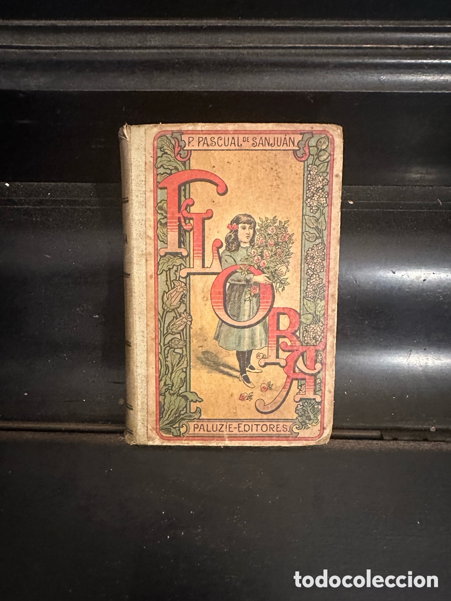 Libros antiguos: FLORA o la educaci&oacute;n de una ni&ntilde;a, Pilar Pascual Sanju&aacute;n, Paluz&iacute;e editores (a.1918)